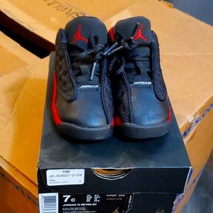 Infant/ Toddler Jordan Retro 13 Black/Red